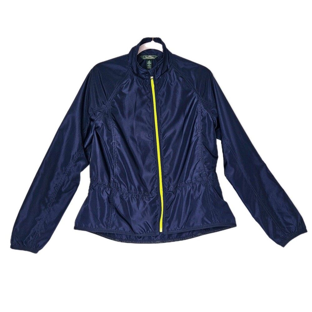 LRL Ralph Lauren Active Women's Size S Blue Light Weight Windbreaker Jacket